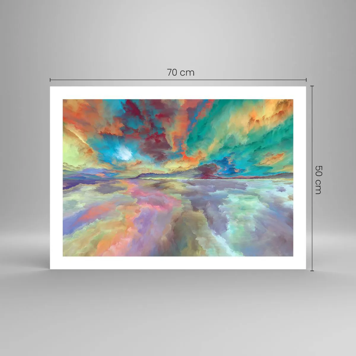 Affisch - Två himlar - 70x50 cm