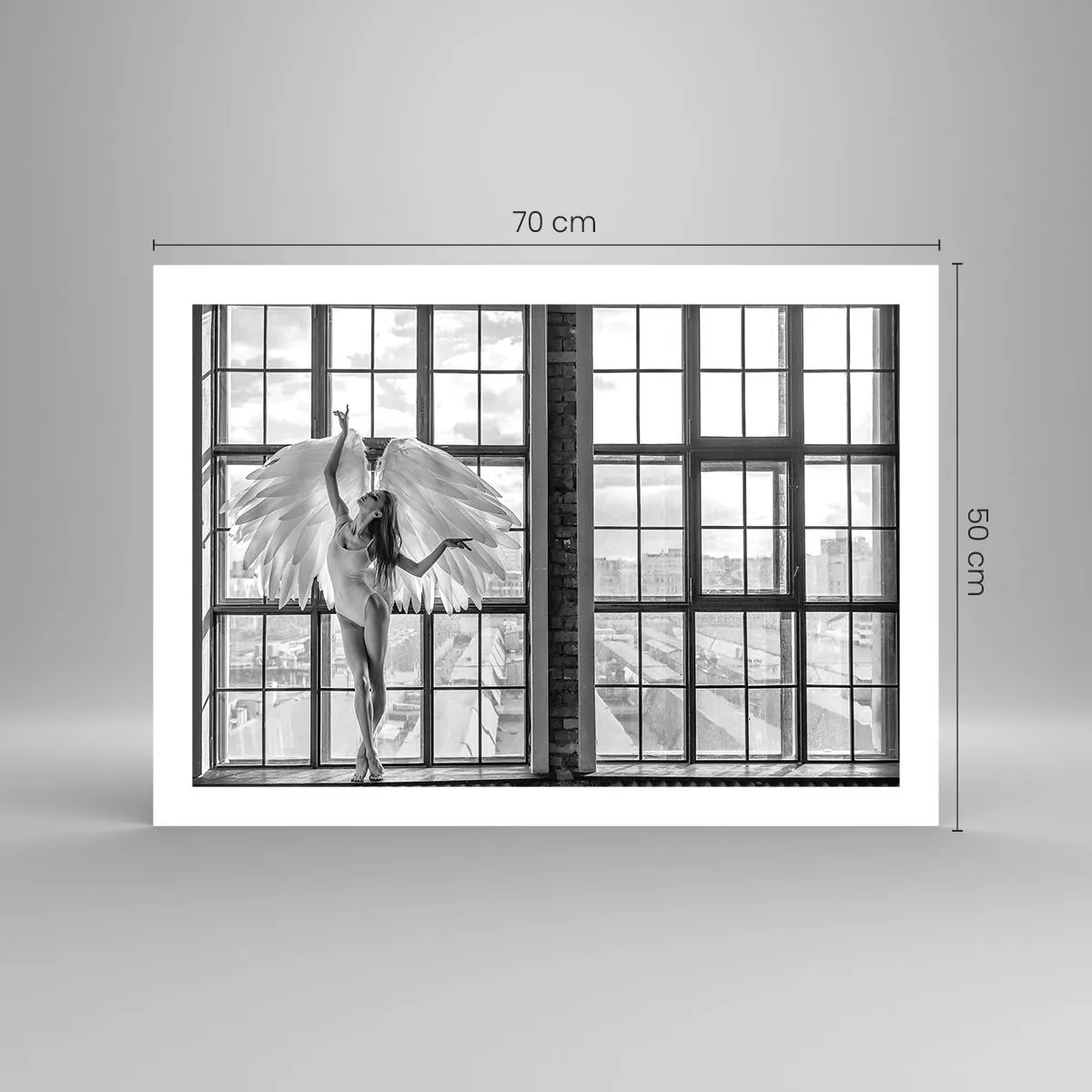 Poster - Orașul îngerilor dansatori? - 70x50 cm