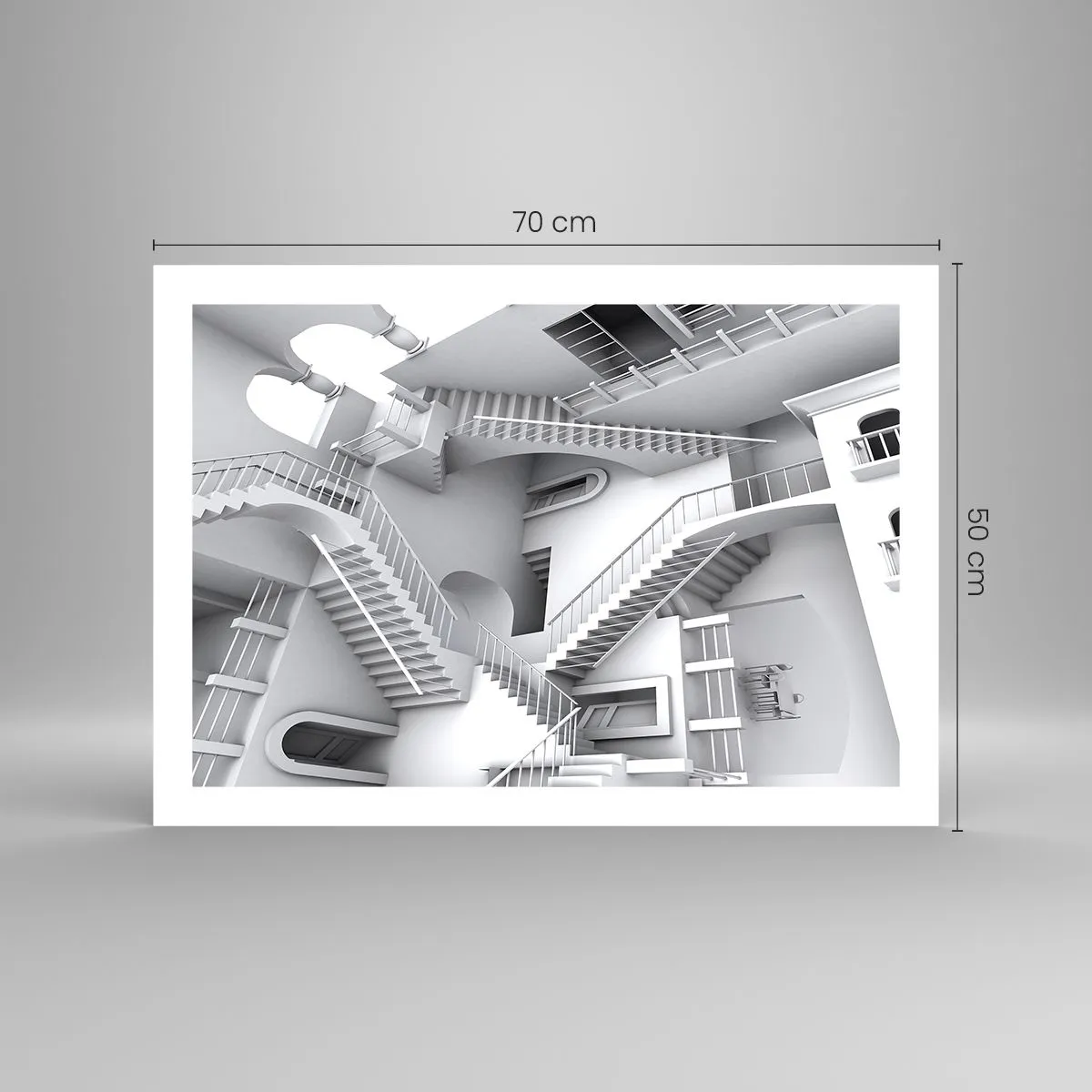 Affiche - Poster - Paradoxes spatiaux - 70x50 cm