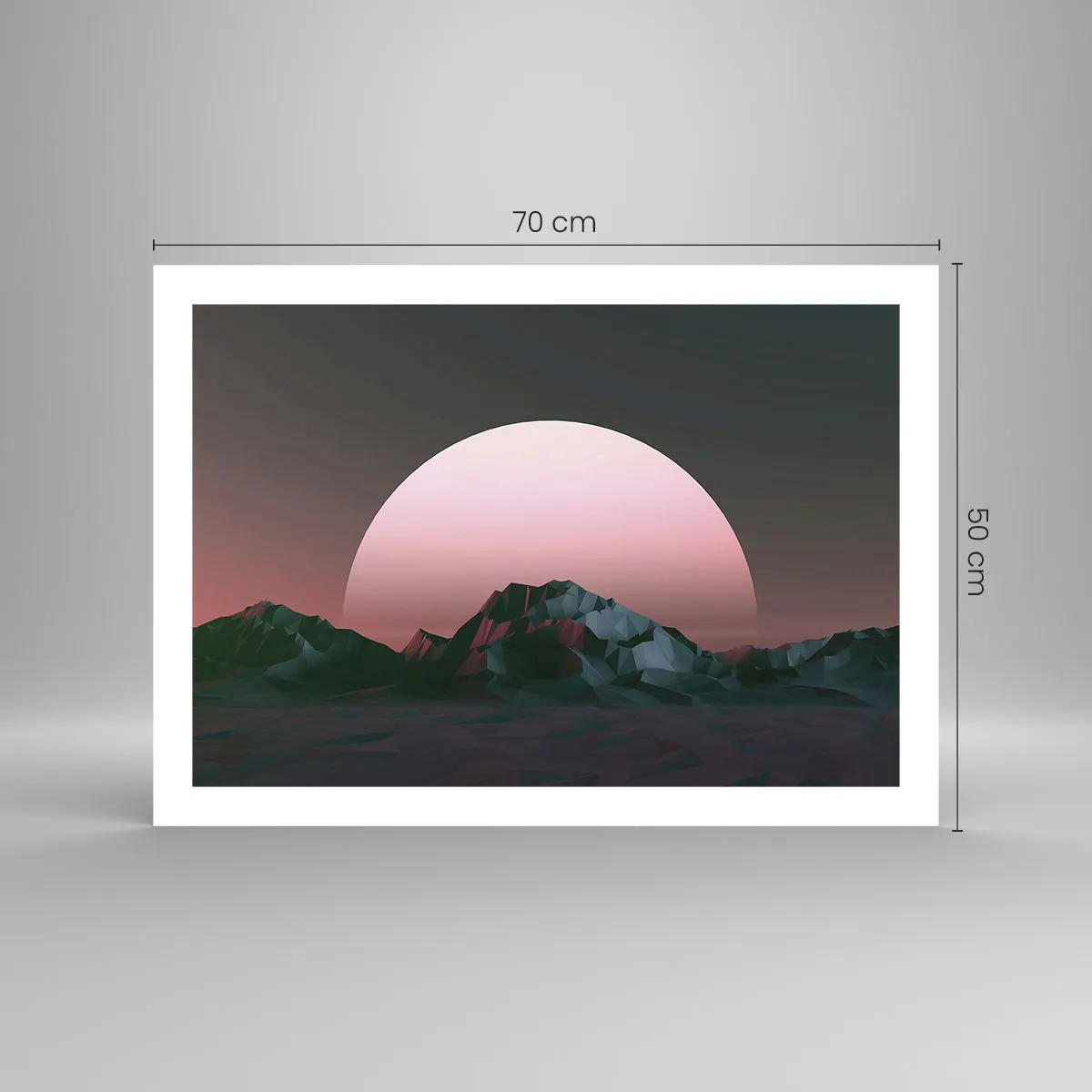 Plakat - I en nabogalakse - 70x50 cm