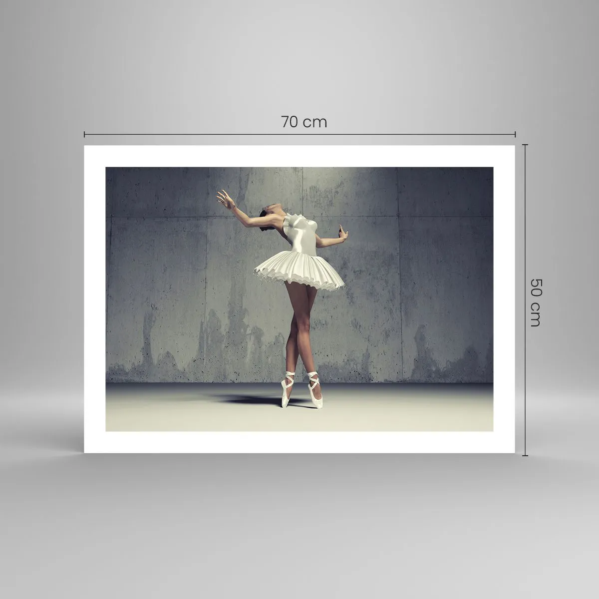 Affisch - Lätt som en fågel - 70x50 cm