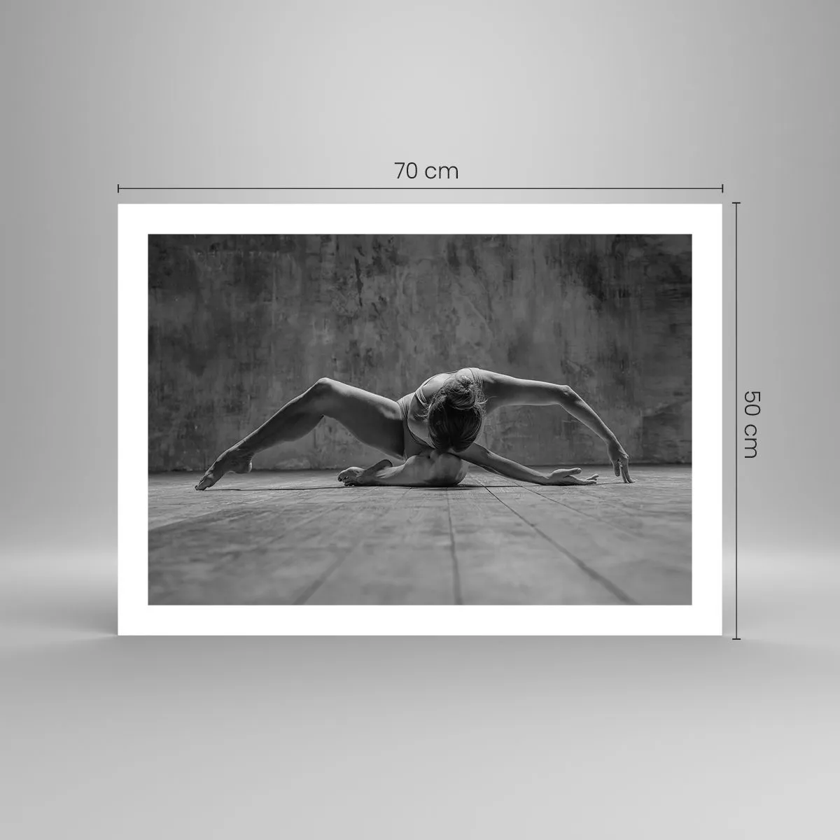 Plakat - Symetria odnaleziona - 70x50 cm