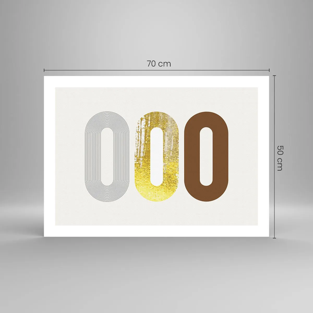 Poster - Ohh! - 70x50 cm