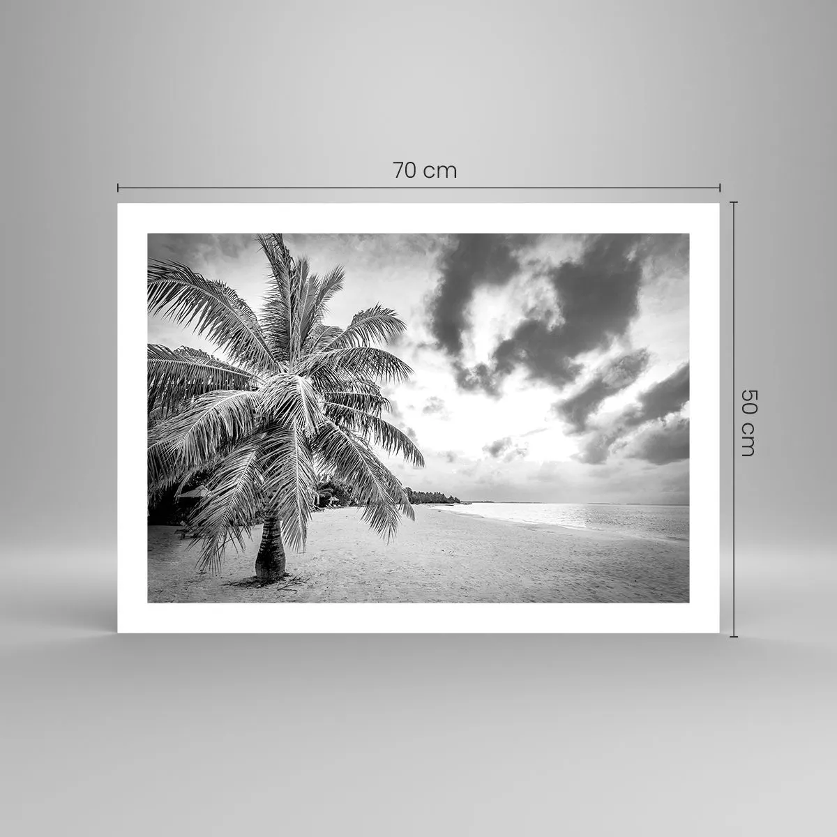 Affisch - När du längtar efter ensamheten... - 70x50 cm