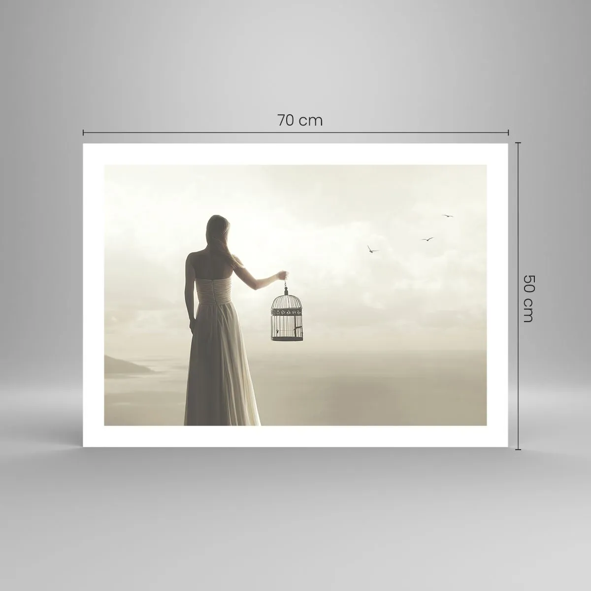 Poster - Be Free - 70x50 cm