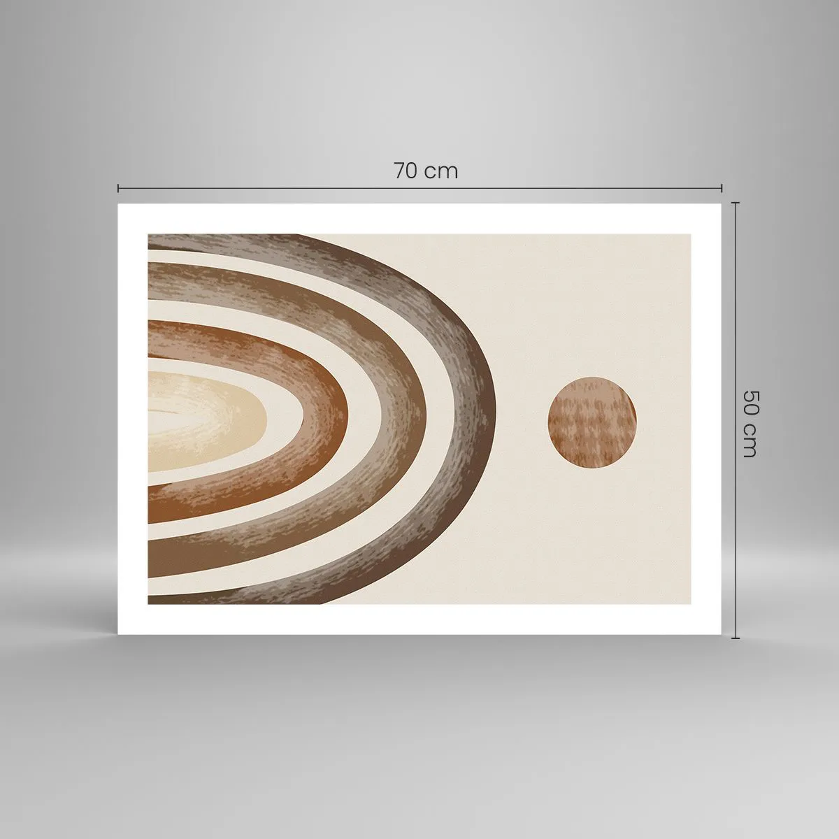 Plakat - I en galakse langt, langt væk - 70x50 cm