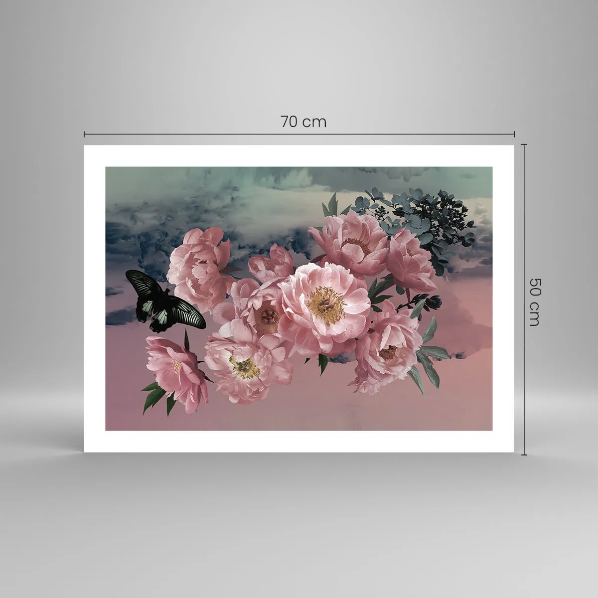 Poster - Het hoogtepunt van de romantiek - 70x50 cm