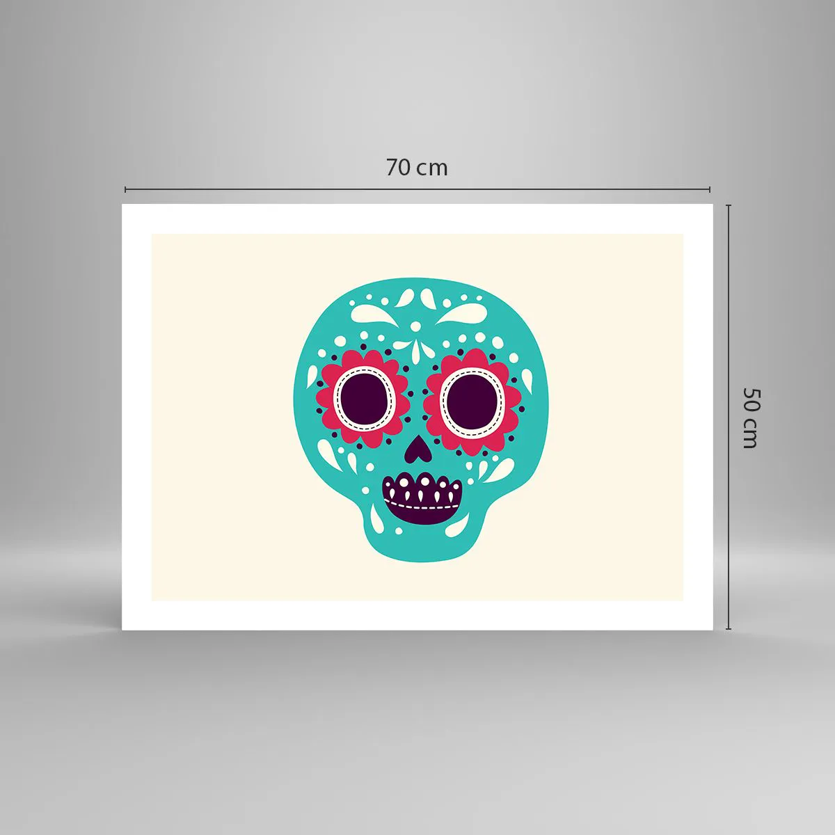 Poster - Life - Fun Until You Die - 70x50 cm