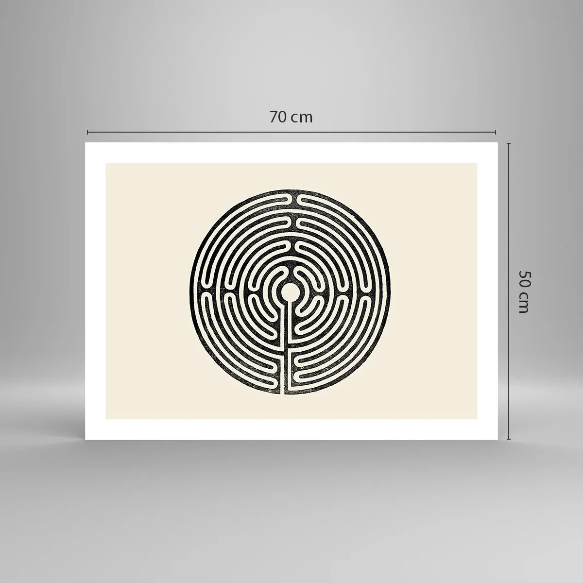 Plagát - Tajomný poriadok - 70x50 cm