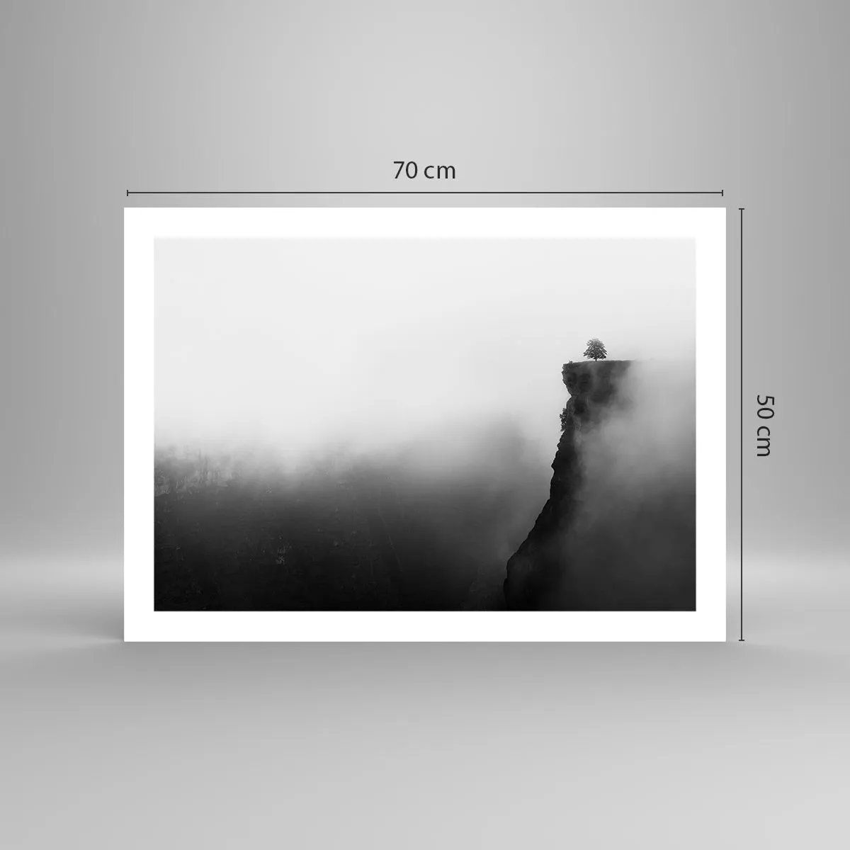 Poster - On the Edge of the World - 70x50 cm