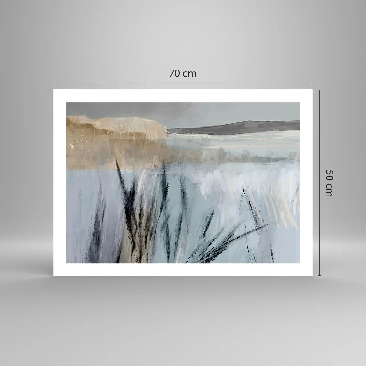 Poszter - Téli mezők - 70x50 cm