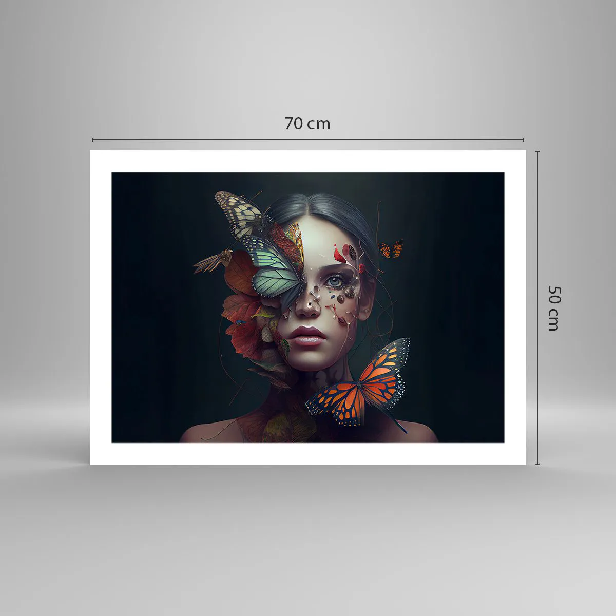 Poster - Wunderbare Metamorphose - 70x50 cm