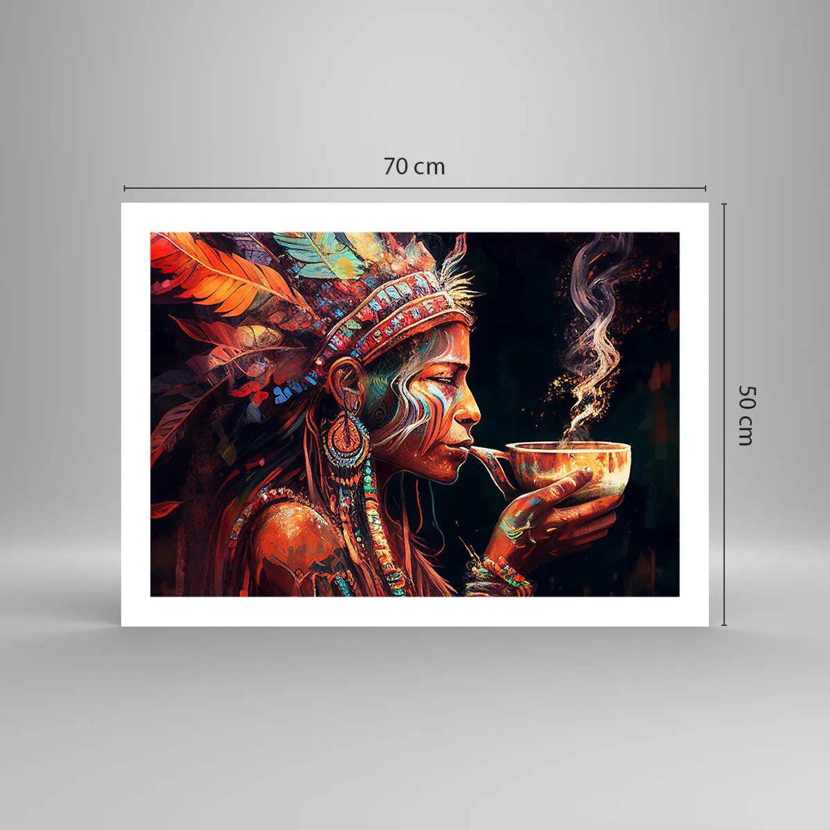 Poster - Magisches Ritual - 70x50 cm