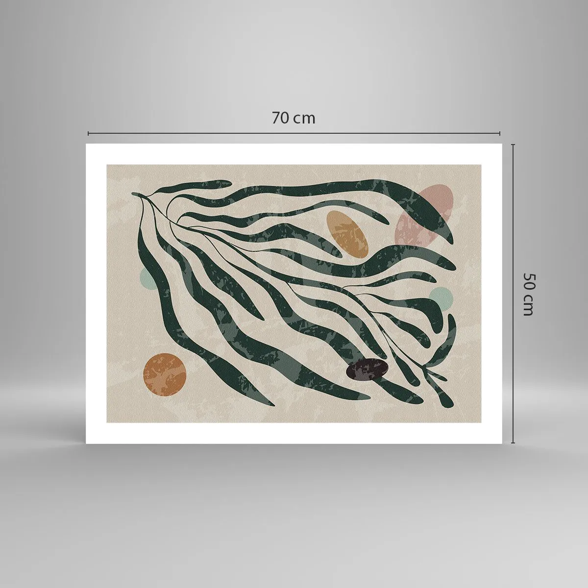 Affisch - Bland de gröna - 70x50 cm