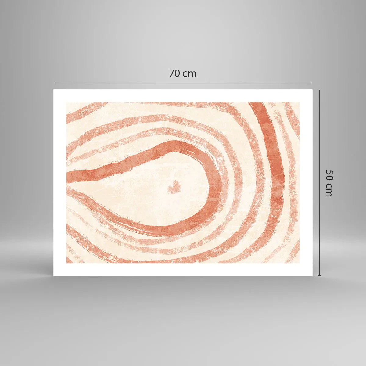 Affisch - Korallringar - komposition - 70x50 cm