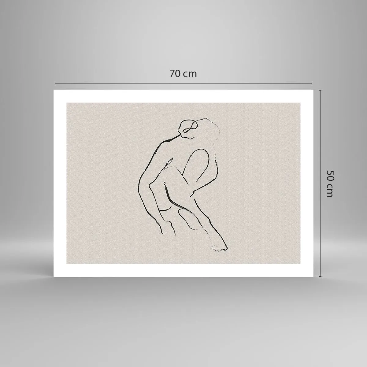 Poster - Intime Skizze - 70x50 cm