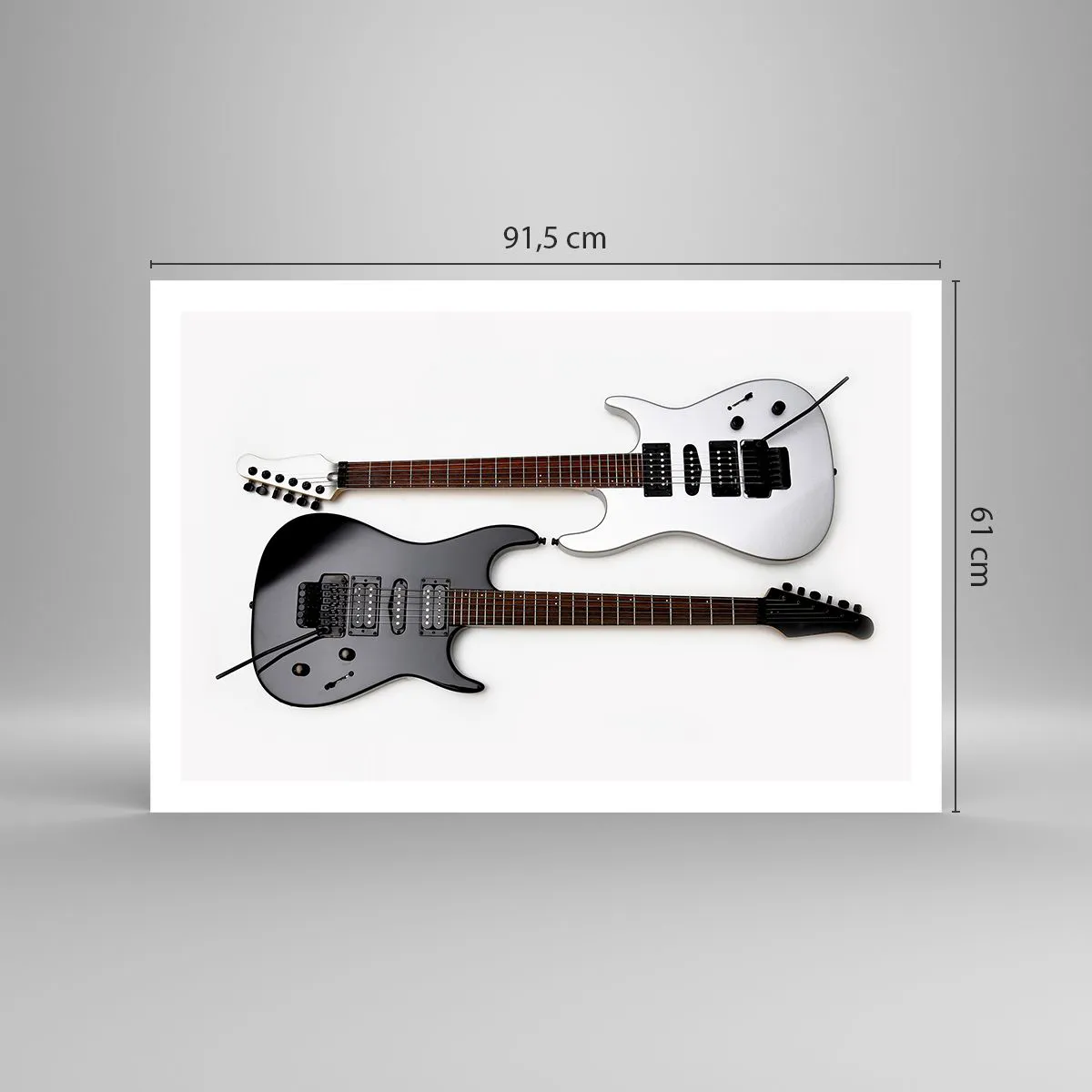 Poster - Harmonie der Formen - 91x61 cm