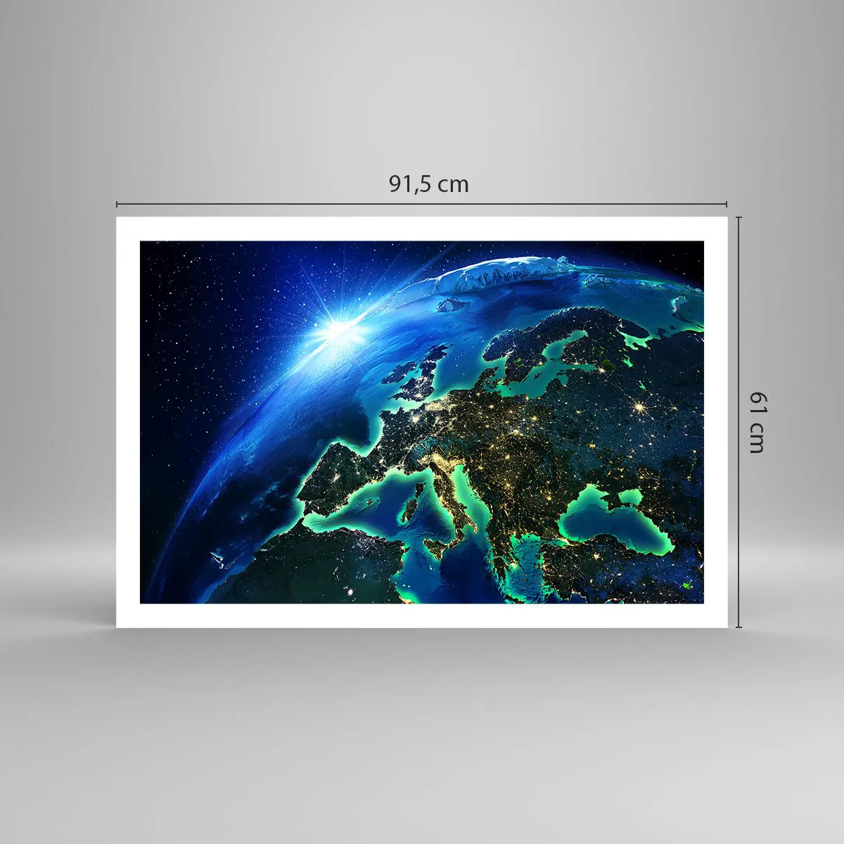 Poster - Sprankelend Europa - 91x61 cm