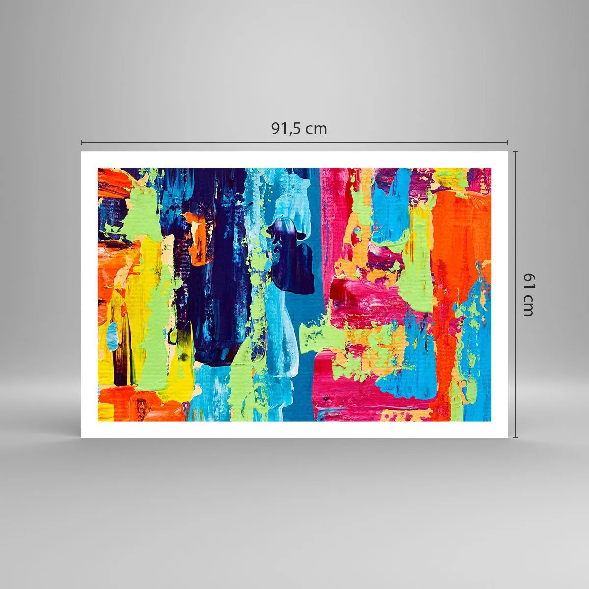 Poster - Das Leben ist wunderschoen! - 91x61 cm