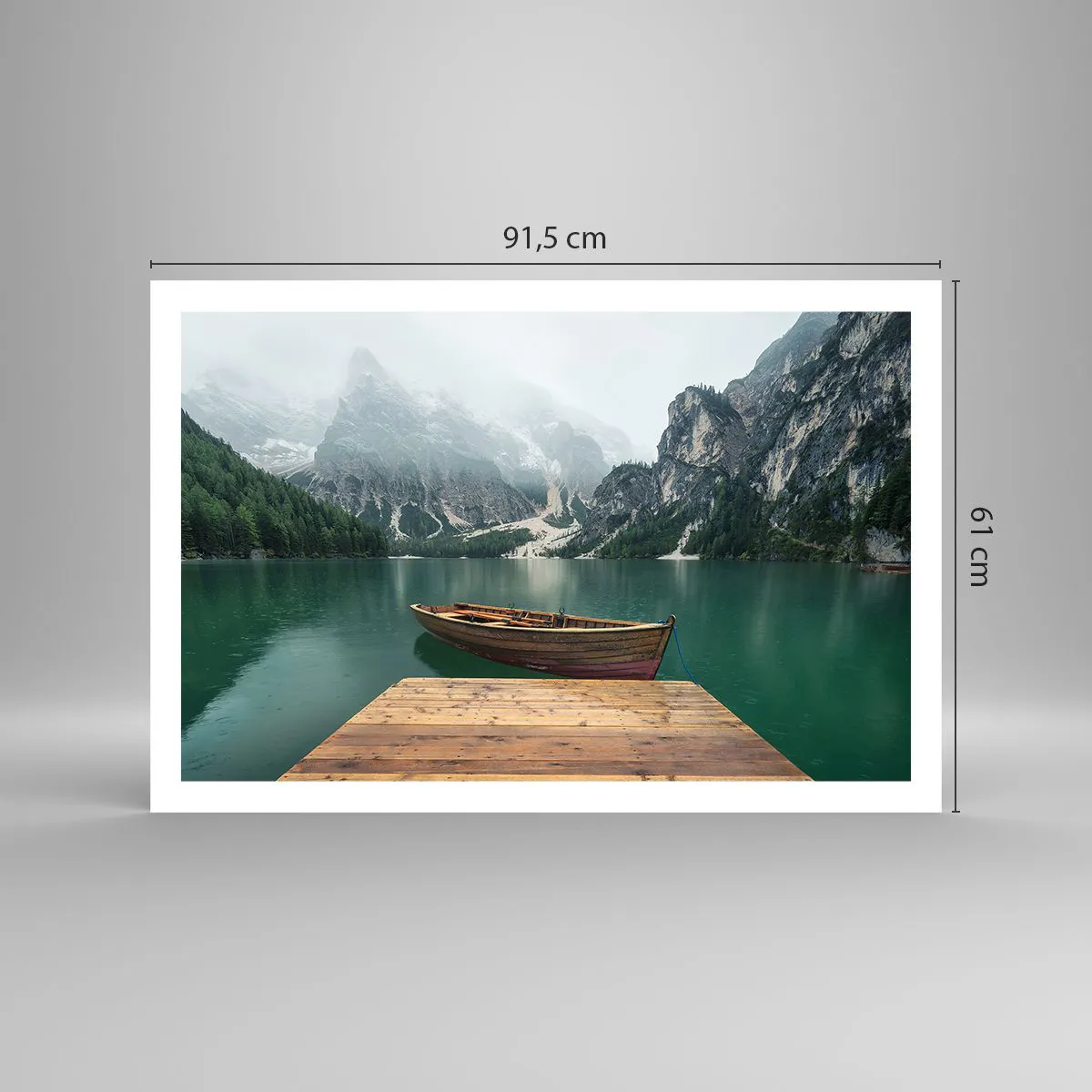 Poszter - "És a homlok büszke sziklái" - 91x61 cm