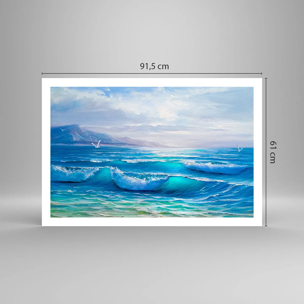 Poszter - Megkönnyebbülést hoz - 91x61 cm