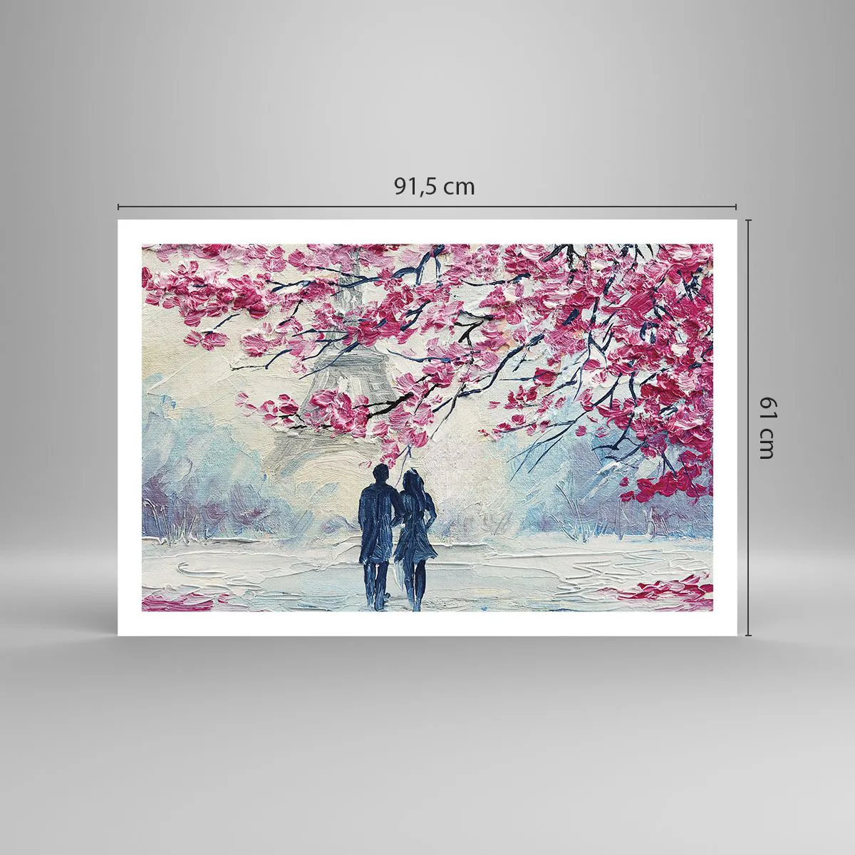 Poszter - Romantikus séta - 91x61 cm
