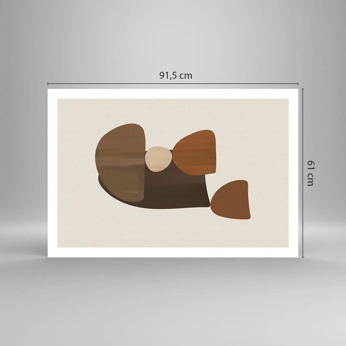 Poszter - Bronz kompozíció - 91x61 cm