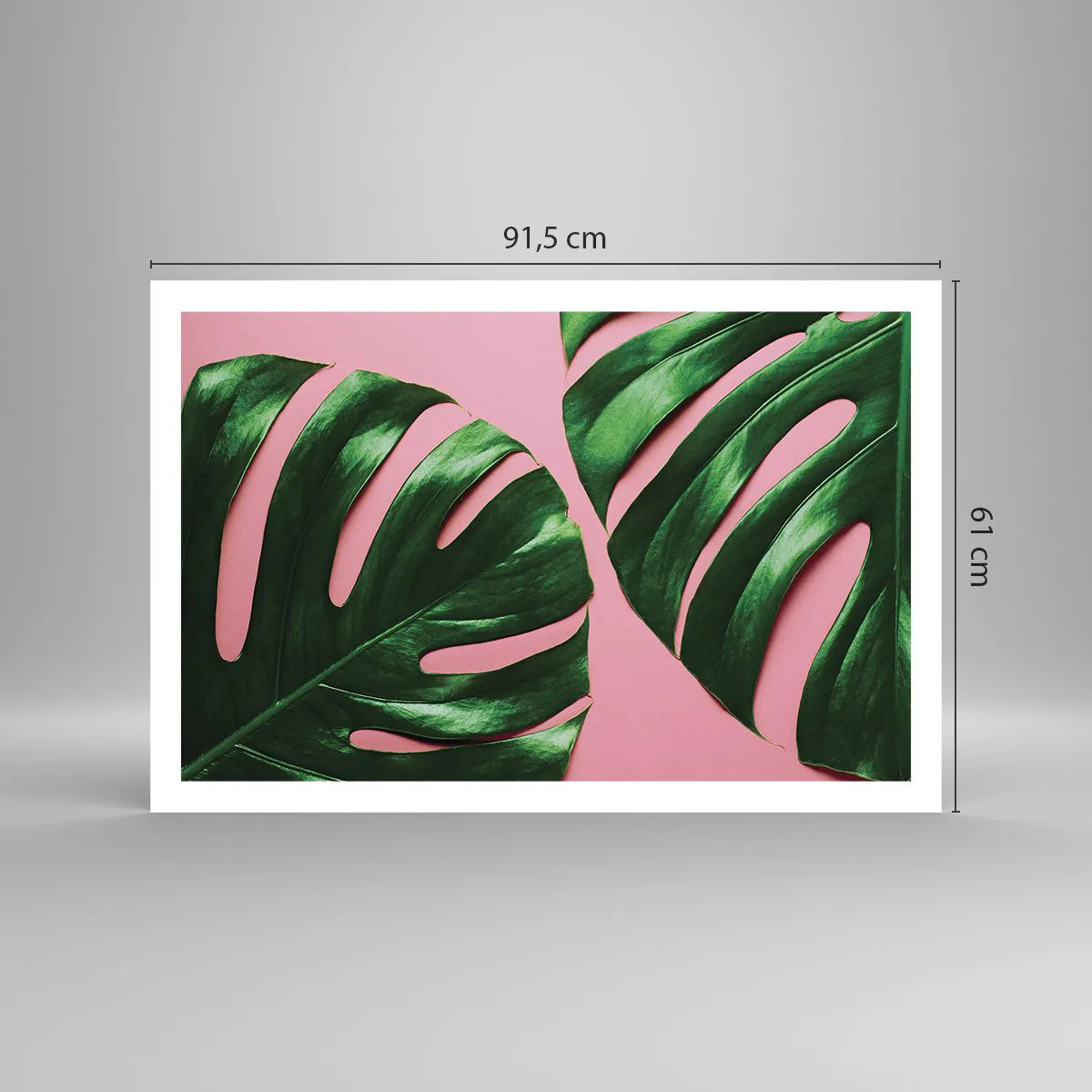 Affisch - Grön rendez-vous - 91x61 cm