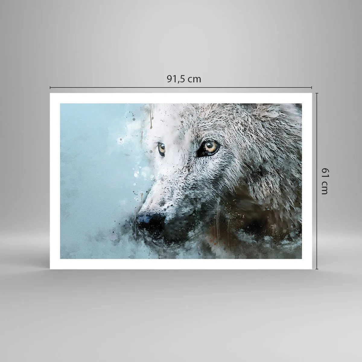 Plakat - Mød ulvesjælen - 91x61 cm