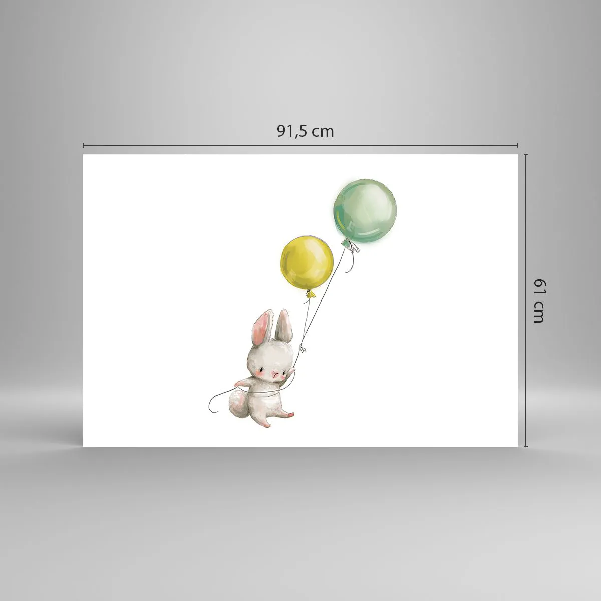 Poster - Ich werde auch fliegen! - 91x61 cm