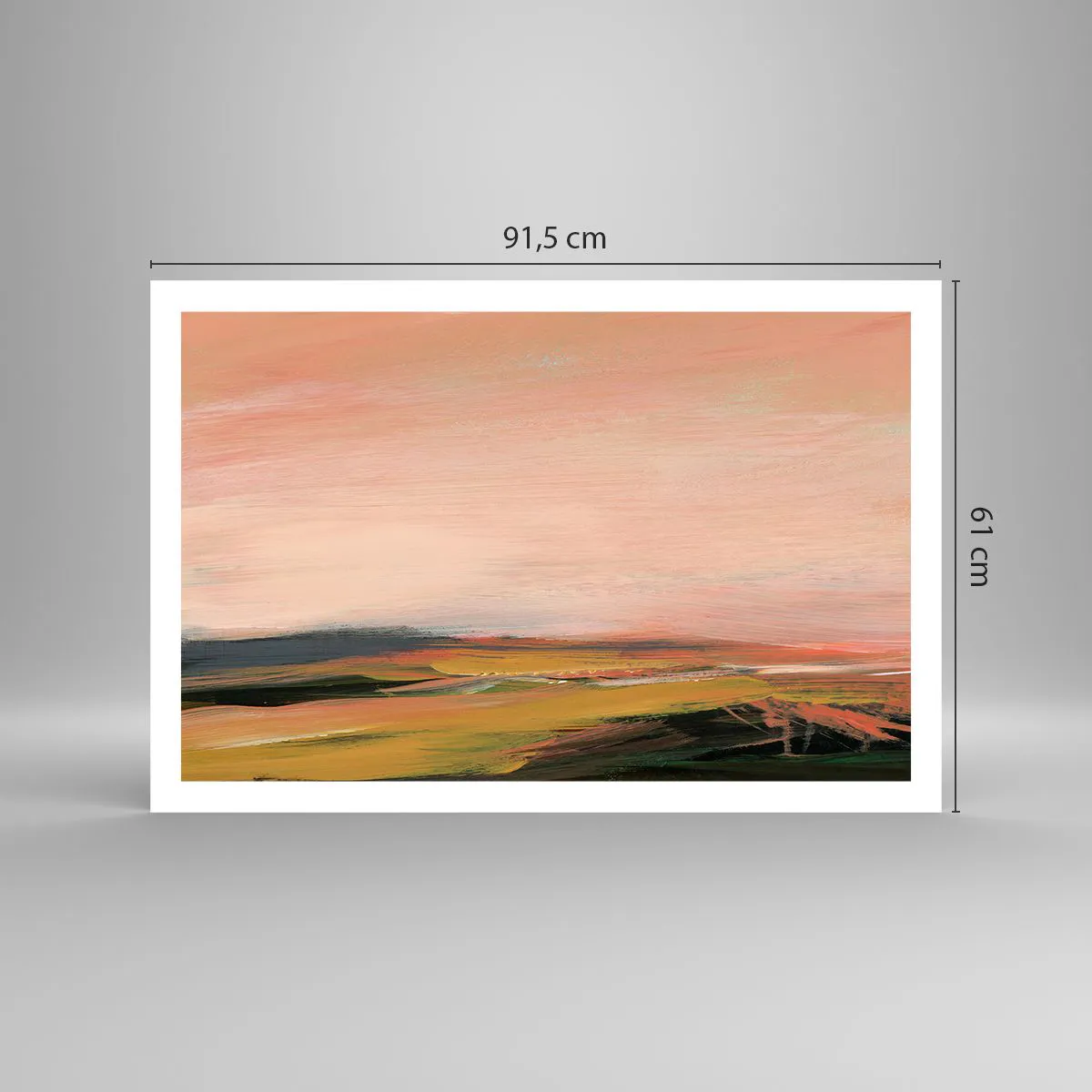 Poszter - Rózsaszínben - 91x61 cm