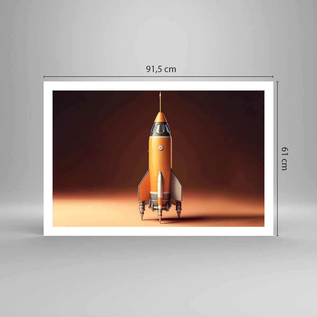 Poster - Totul începe cu un vis - 91x61 cm