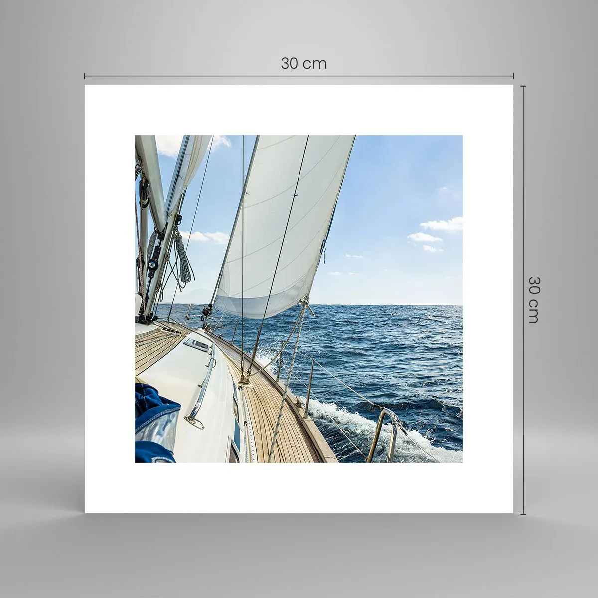 Poszter - Ó, kaland - 30x30 cm