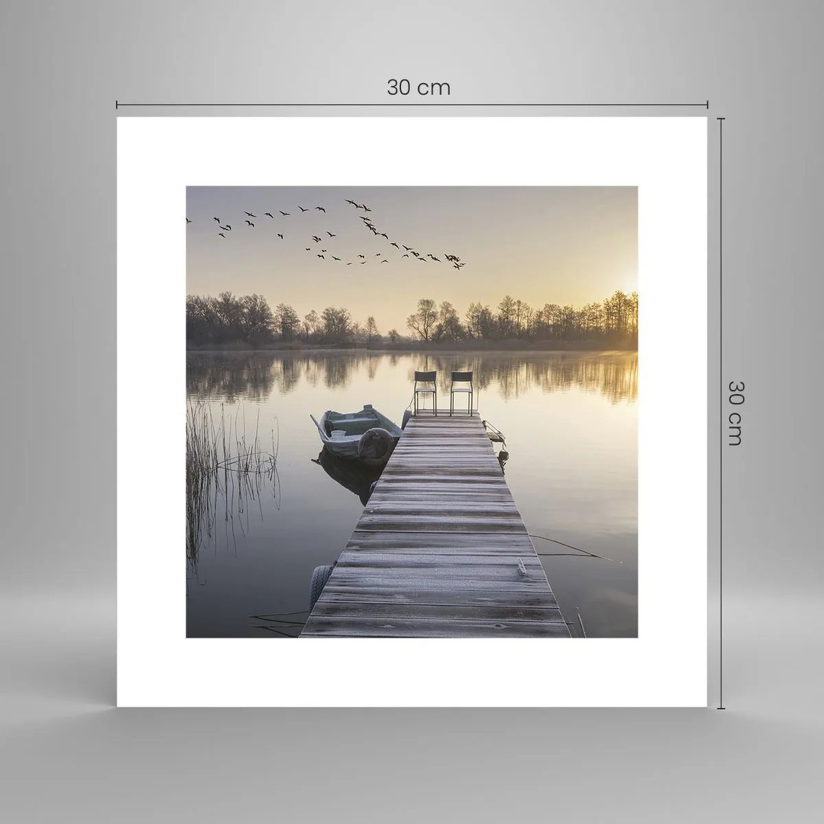 Poster - Ich komme nach einiger Zeit zurück - 30x30 cm