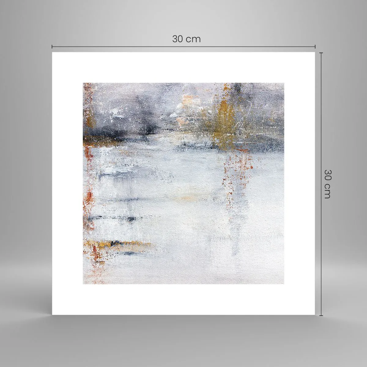 Plakat - Za powietrza zasłoną - 30x30 cm