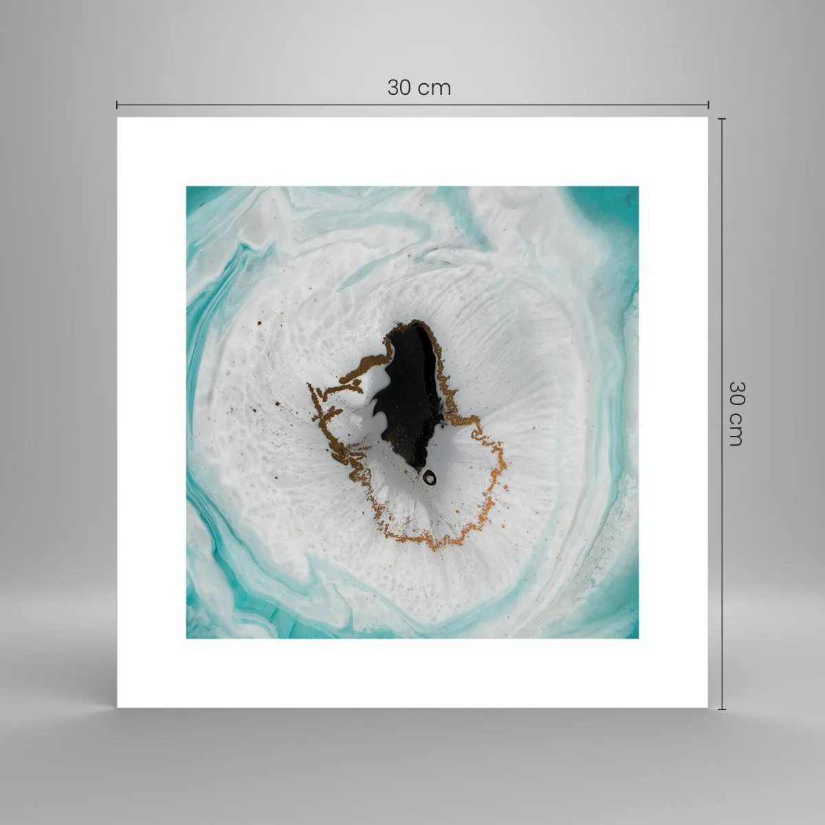 Plakát - Proniknout dovnitř - 30x30 cm