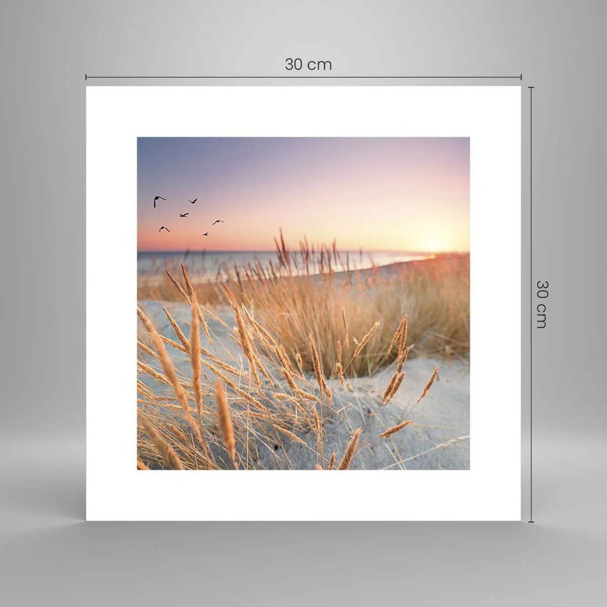 Plakát - Baltská ukolébavka - 30x30 cm