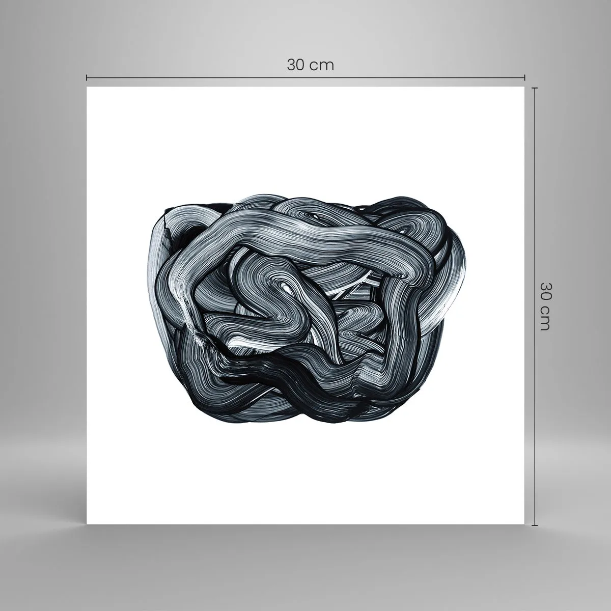 Affisch - Det är inte så enkelt - 30x30 cm