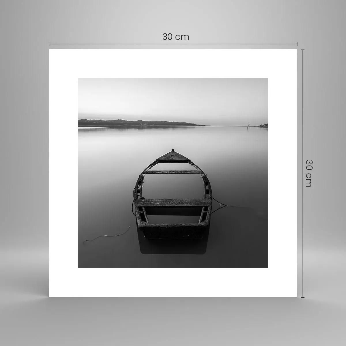 Plakát - Stesk a melancholie - 30x30 cm