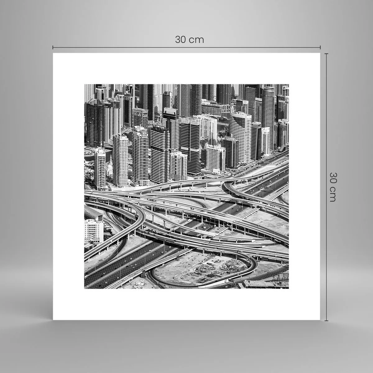 Poster - Dubai - die unmögliche Stadt - 30x30 cm