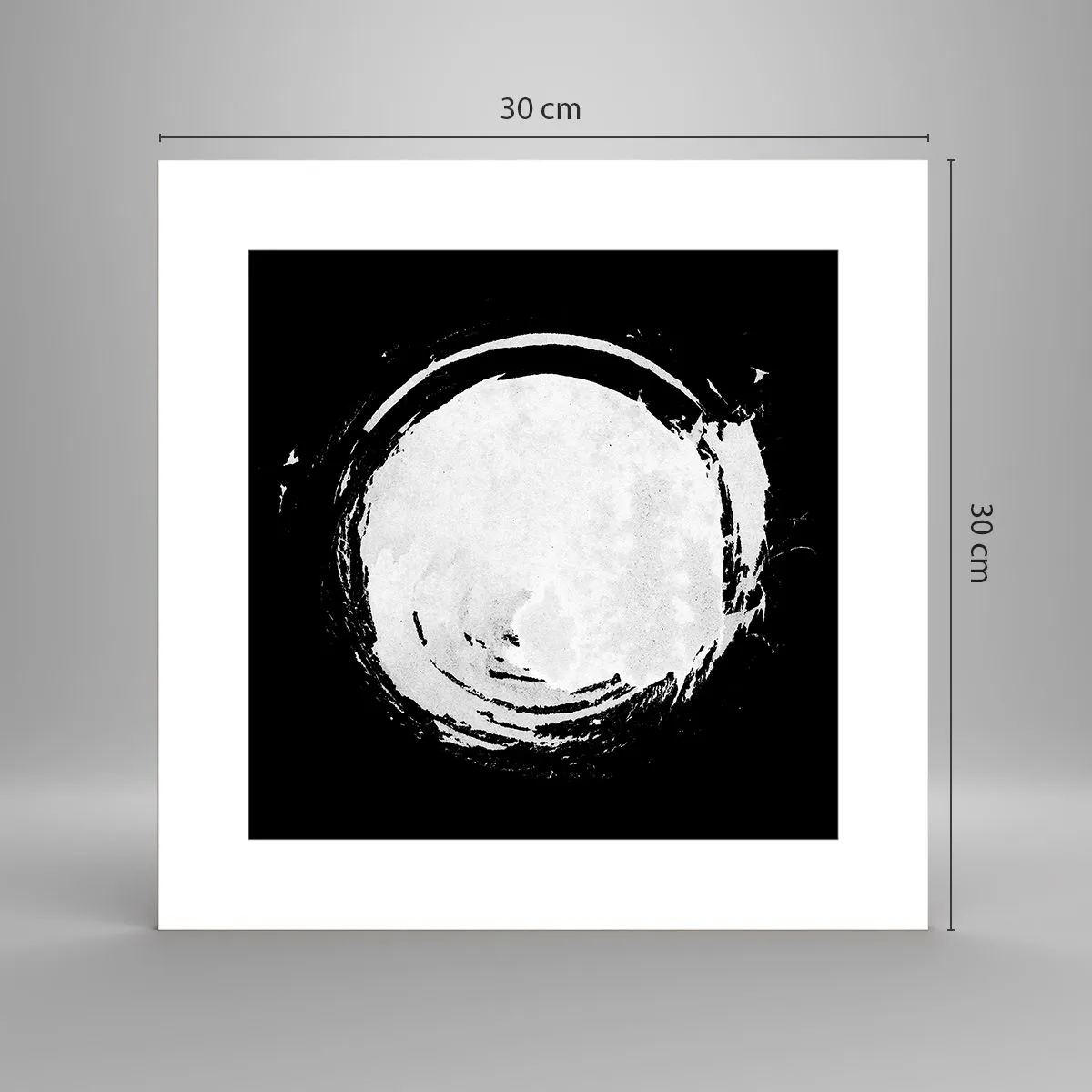 Plakat - Den gode vej ud - 30x30 cm