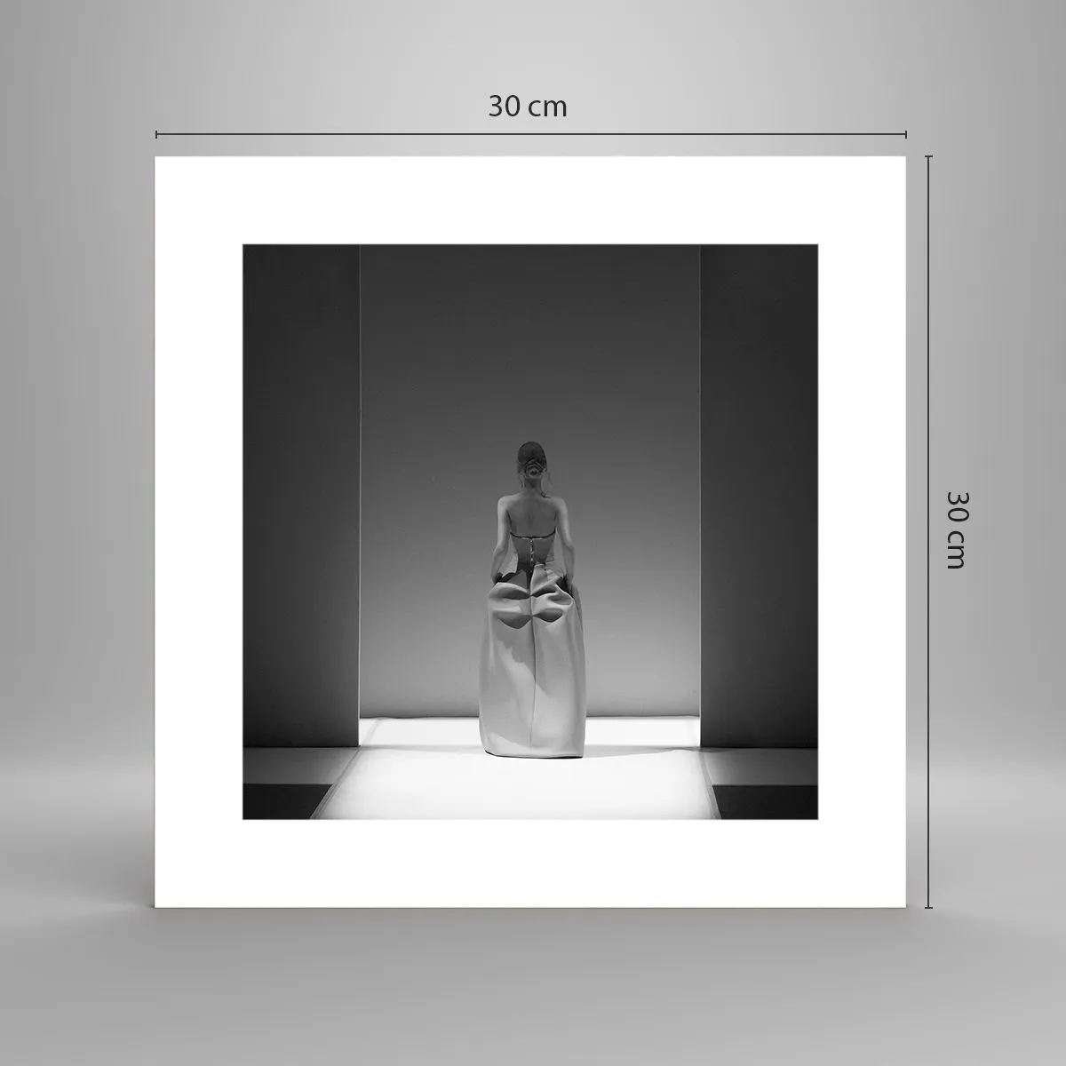 Poster - Verfijnde eenvoud - 30x30 cm