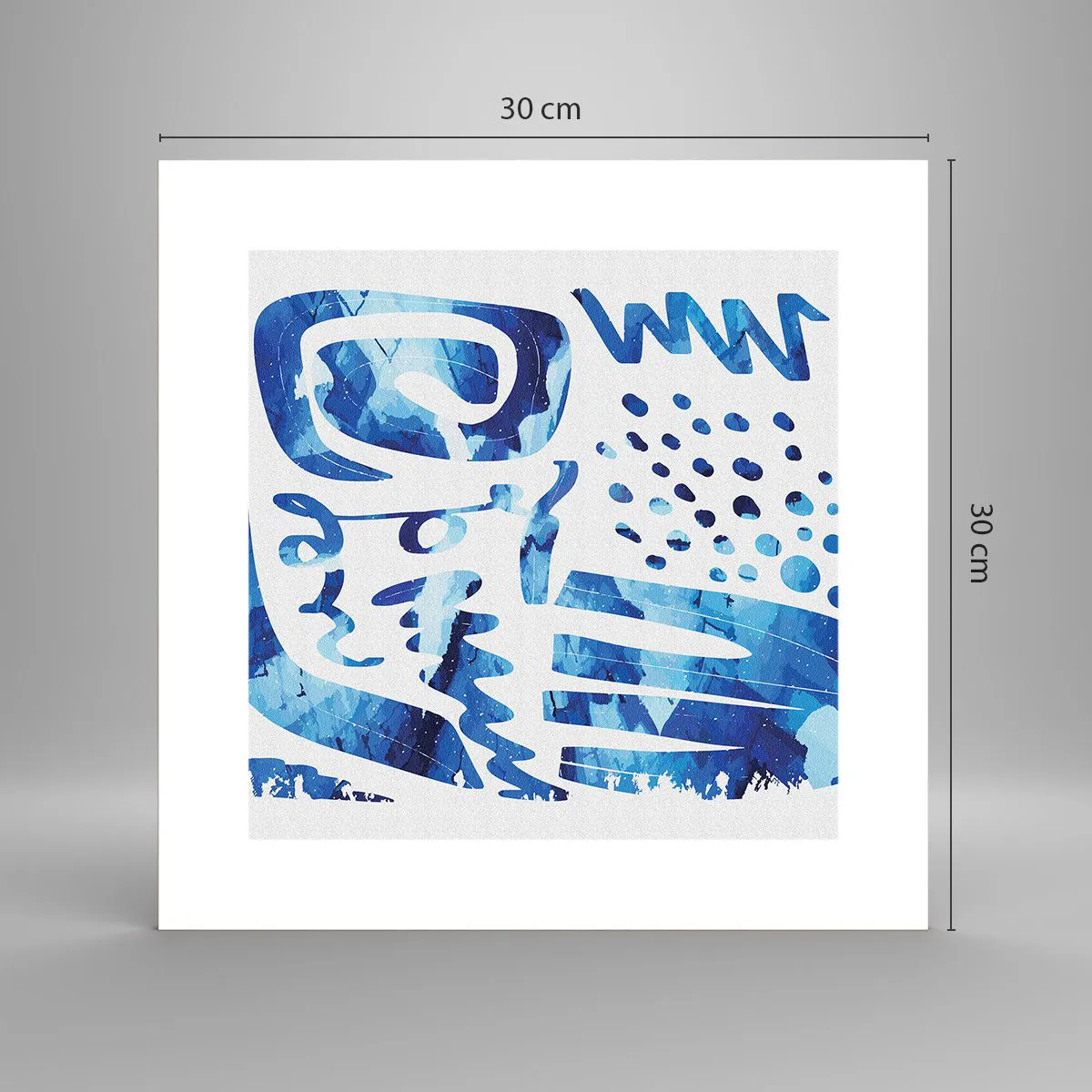 Plakat - Tilbage til rødderne - 30x30 cm