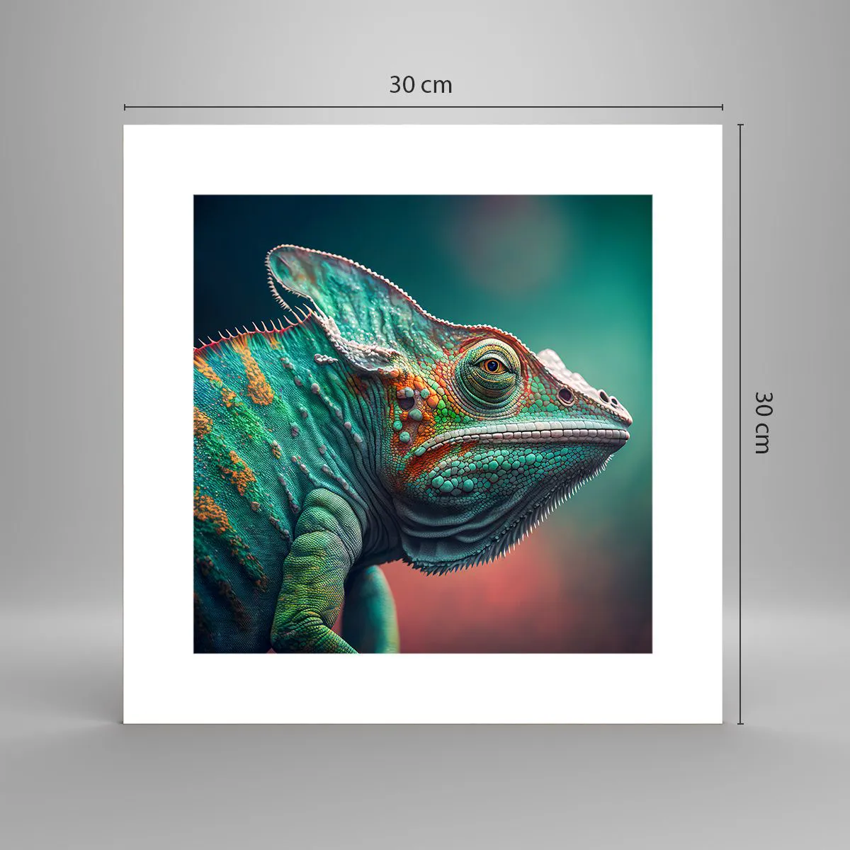 Plakát - Vidíš mě? To není dobré… - 30x30 cm