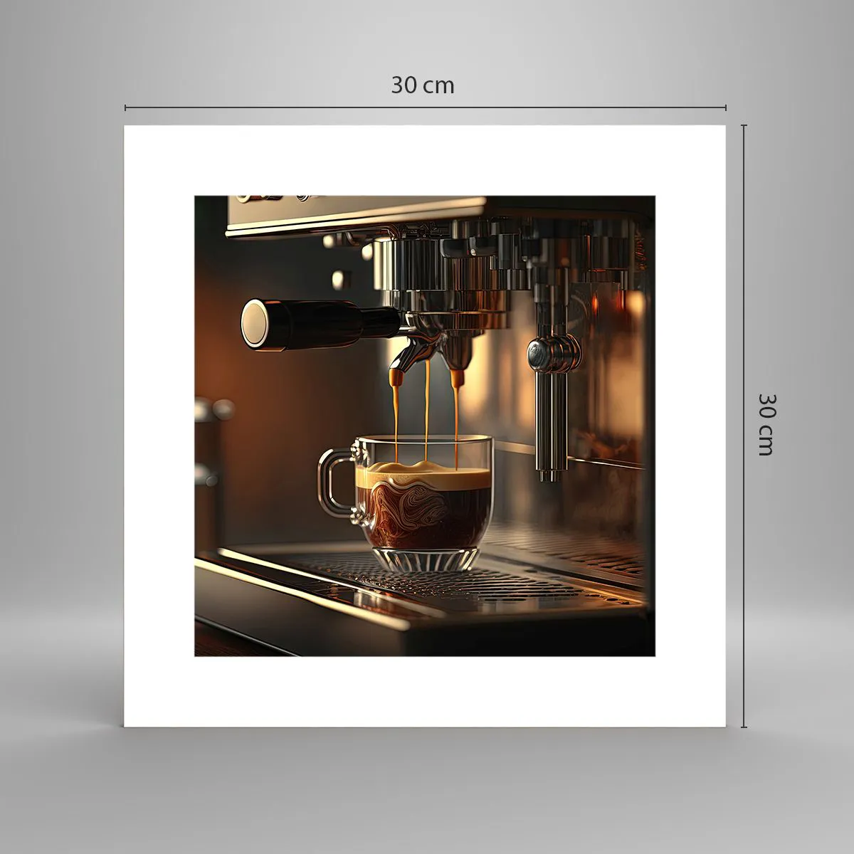 Plakát - Smyslná směs - 30x30 cm