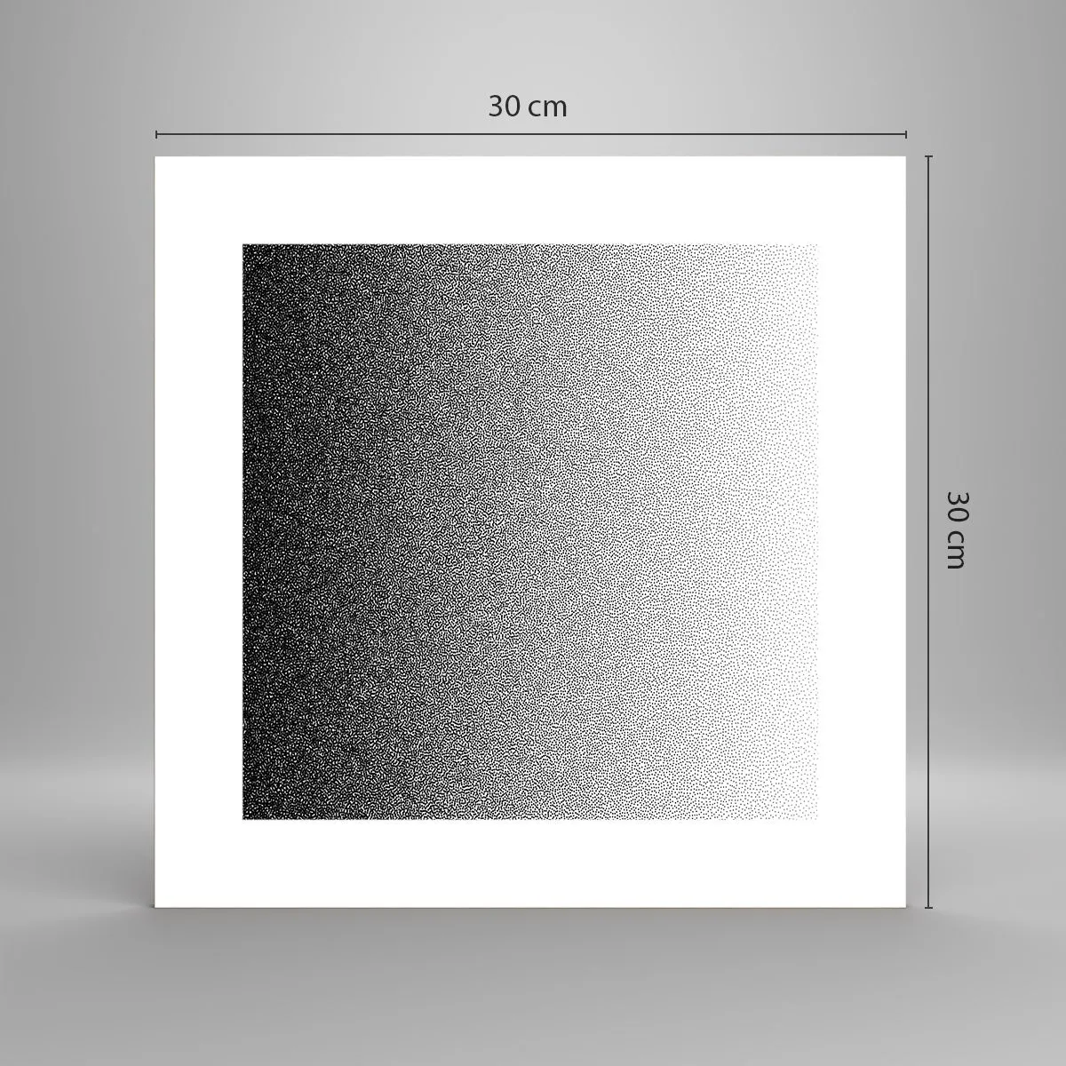 Plakat - På vej mod lyset - 30x30 cm