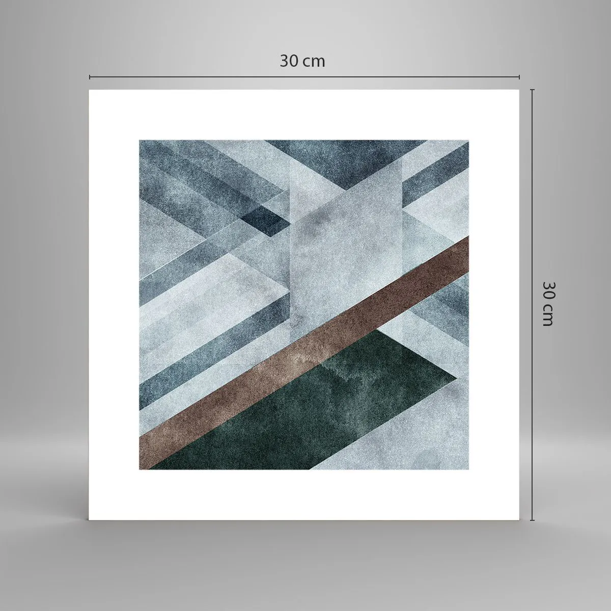 Poszter - A geometria kifinomult eleganciája - 30x30 cm