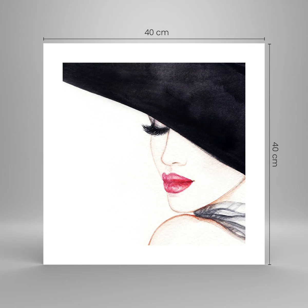 Plagát - Elegancia a zmyselnosť - 40x40 cm