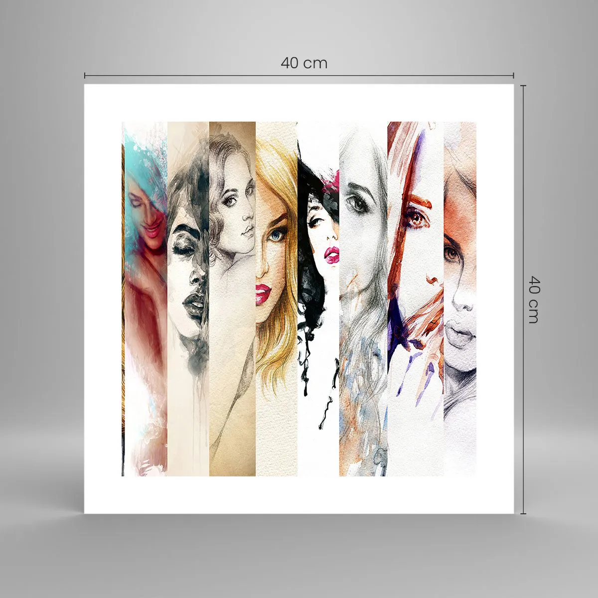 Poszter - És ez mindig TE - 40x40 cm