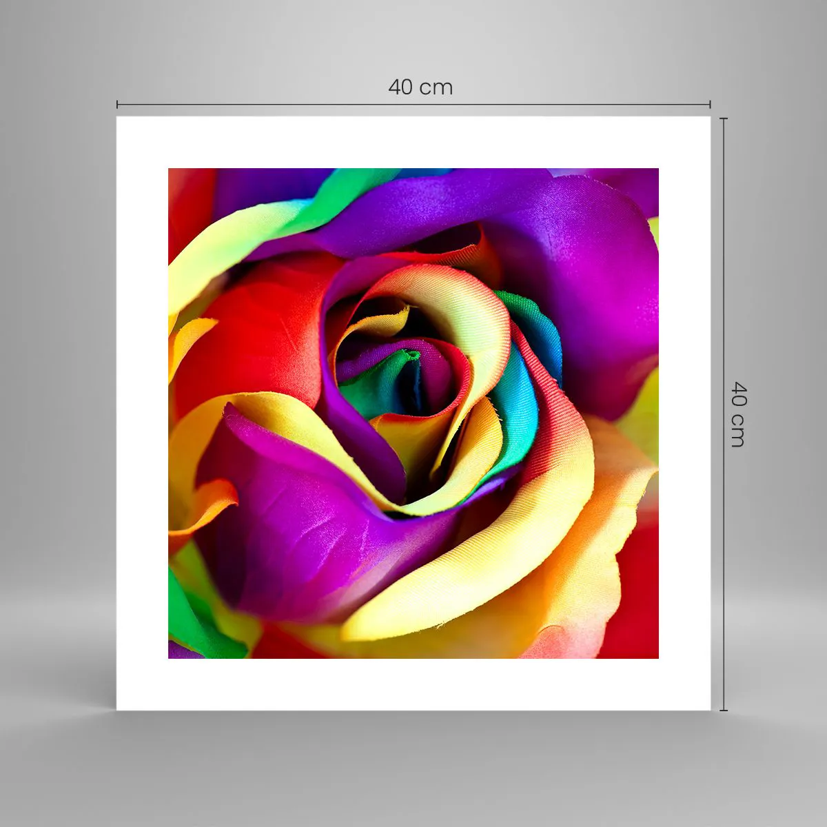 Affiche - Poster - Ce n'est pas possible - 40x40 cm